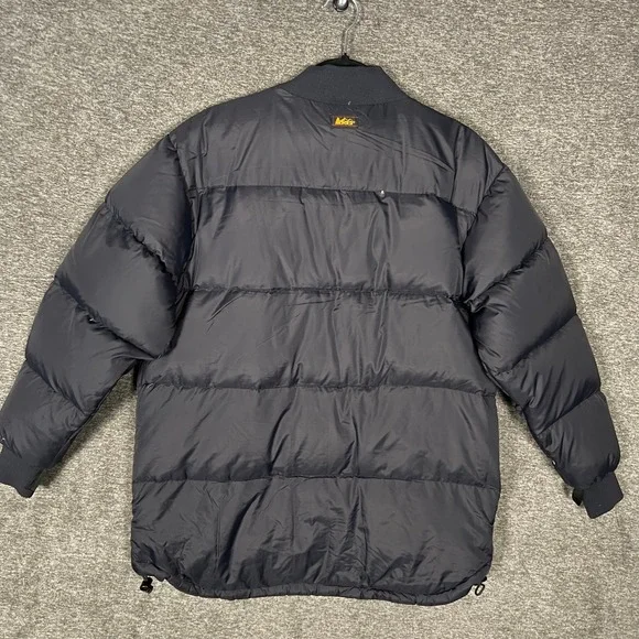 REI Gore-Tex Womens 3 in 1 Jacket Size 14 Olive Green Black Raincoat Goose Down - Picture 13 of 15